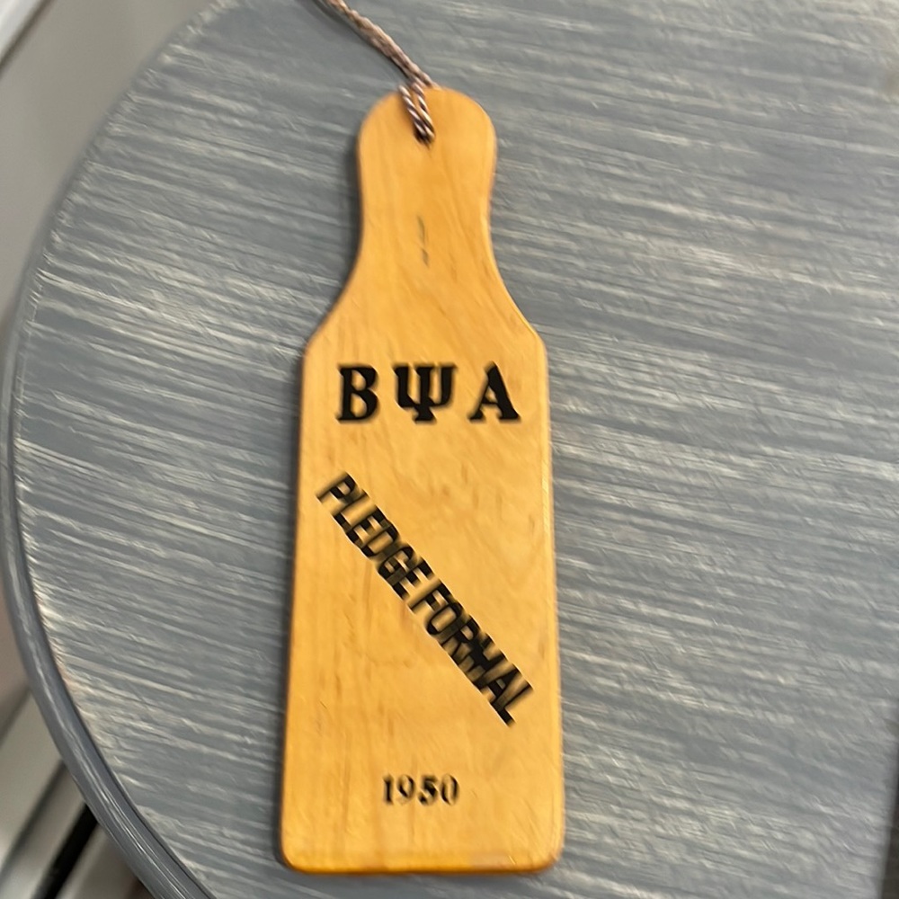 Beta Psi Alpha 8” Fraternity Paddle